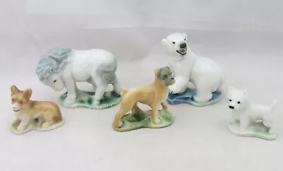 Buy Wade 1950’s 5 Early Sets Whimsies, 4 Dogs, Shetland Pony & Polar Bear • 2.99£