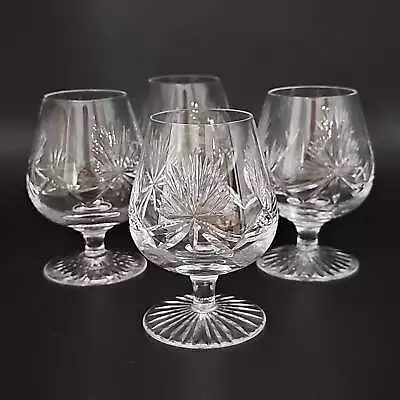 Buy Edinburgh Crystal Star Of Edinburgh Crystal Brandy Glasses. Set Of 4. 8.5oz • 89.99£