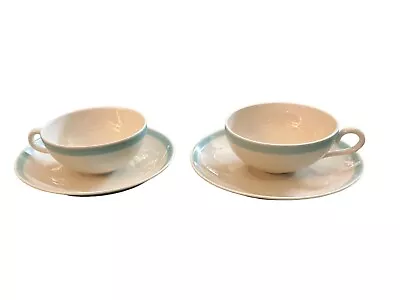 Buy Bohemia Royal Ivory Miniature Tea Cup And Saucer Set Ivory Blue • 28.91£