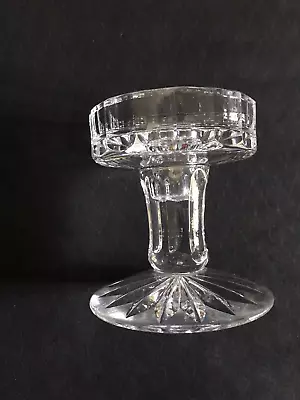 Buy Vtg Handsome Royal Doulton Lead Crystal Candle Holder For Pillar Or Table Candle • 12.70£