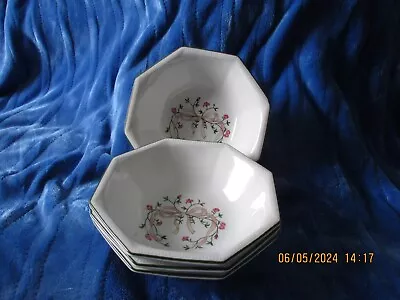 Buy Eternal Beau Cereal Bowls X 4 Johnson Brothers Staffordshire • 12.99£