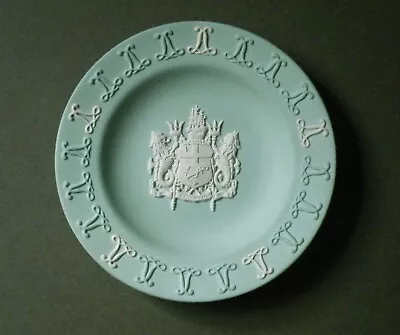 Buy Vintage Wedgwood Jasperware Lloyd's Of London Tercentenary Pin Dish. Rare Colour • 30£