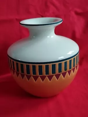 Buy Vintage Hornsea Vase  Aztec  Pattern • 18£