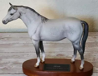 Buy Beswick Arab Bahram Dapple Grey Matt Stallion Rare Connoisseur Model No.1771 Vgc • 145£