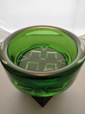 Buy Vintage Wedgwood Glass Stennett-Willson Glass Textured Bowl • 25£