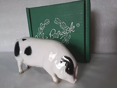 Buy Beswick Gloucester Old Spot Pig Rare Boxed • 49.99£