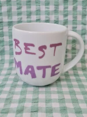 Buy JAMIE OLIVER 2005 Cheeky Mug By Royal Worcester 'BEST MATE' Pink Text • 9.99£