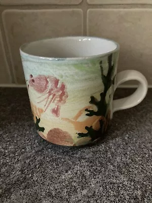 Buy Tain Pottery Scotland - Hand Painted Lobster Design 3 Inch Mug  • 7£