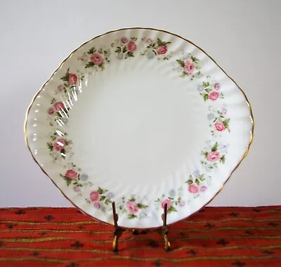 Buy Minton Spring Bouquet Cake Plate Fine Bone China Made In England • 15£