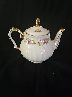 Buy Vintage Sadler Teapot Ivory Colored W/ Gold Trim ~ Made In England ~ #Unknown • 38.58£
