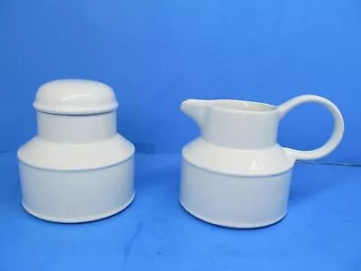 Buy Midwinter Stonehinge  Creamer And Covered Sugar Set White • 21.23£