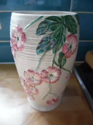 Buy Maling Lustreware Apple Blossom Vase - Excellent Condition - No Cracks/chips. • 15£