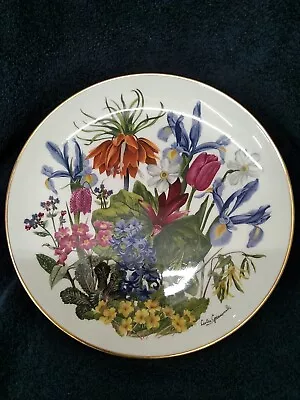 Buy Wedgwood Franklin Porcelain Plate 1977 Flowers Of The Year Collection APRIL • 9.99£