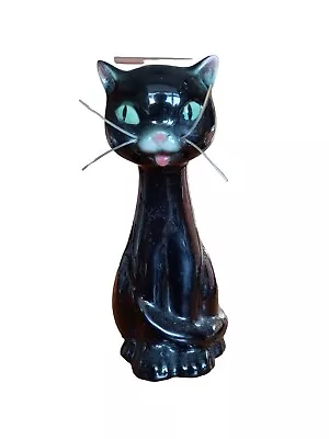 Buy Vintage Goebel Black China Cat  KT242 1960 Vgc Original Whiskers • 20£