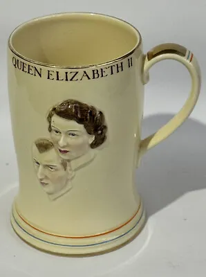 Buy Commemorative Crown Devon Queen Elizabeth II 1953 Coronation Musical Mug Tankard • 20£