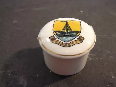 Buy Crested Ware - Goss - Pill Box - Laxey • 5.45£