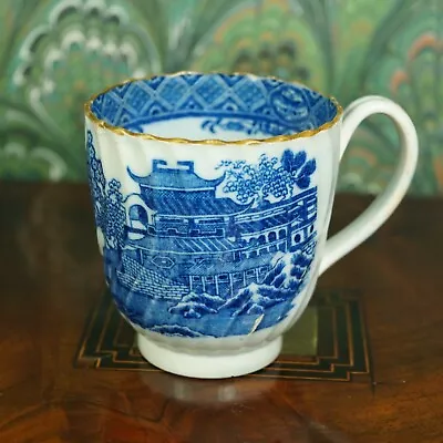 Buy Antique English Pottery Cup Blue And White Transfer Ware Pearlware Pre 1840 • 148.50£