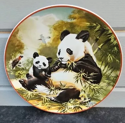 Buy World Widlife Fund Panda Mom & Baby Villeroy & Boch Heinrich Germany 8  Plate • 8.99£