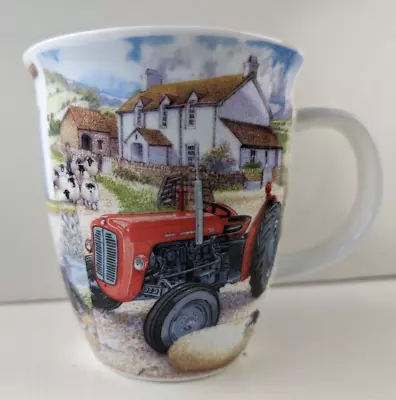Buy Dunoon Massey Ferguson Farm Tractors Mug Fine Bone China Coffee Richard Partis • 19.99£