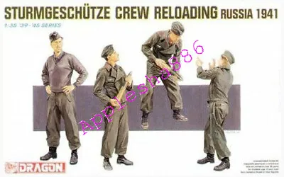 Buy DRAGON 6192 1/35 Sturmgeschutze Crew Reloading (Russia 1941) • 17.87£