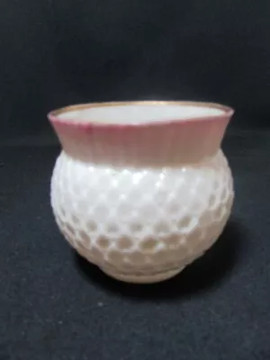 Buy Belleek First Period China Sugar Bowl Thistle Pattern C.1863-90 • 75£
