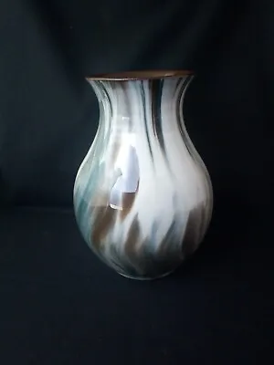 Buy Holkham Pottery, Marbled Vase, Cyril Ruffles, Initialed • 26£