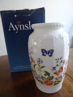 Buy Aynsley Cottage Garden Georgian Vase 6  New In Box • 10.94£