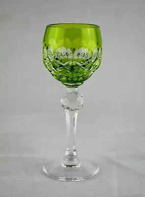 Buy Vintage Bohemia Bohemian Crystal Cordial / Liqueur Glass - 13.3cms (5-1/4 ) Tall • 16.50£