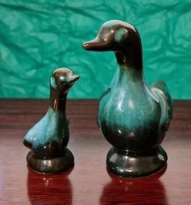 Buy Blue Mountain Canadian Pottery Ceramics Pair Of Ducks • 18£