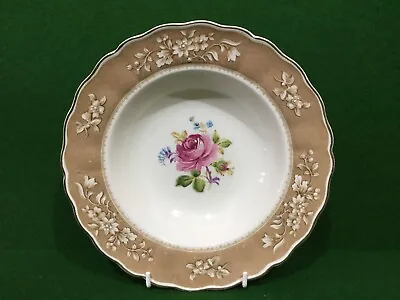 Buy Vintage Grindley Petalware Marlborough Soup Plate Rose Design • 6.95£