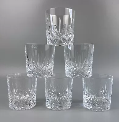 Buy Cut Crystal Glass Tumblers X 6. Cristal D'arques Amboise Old Fashioned Set. 30cl • 54.99£