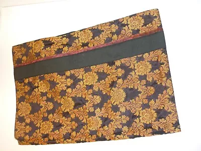 Buy SEE PHOTO's LUXURY- 2 Table Runners & 4 Placemats Set, Brown, Gold Burgundy • 14.99£