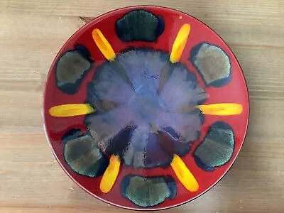 Buy Poole Pottery Multicoloured Plate / Bowl Decorative Homeware. Volcano • 45£
