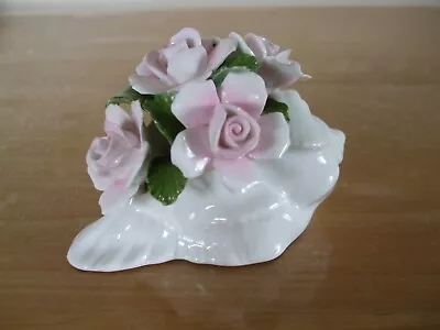 Buy Aynsley Fine Bone China Flowers In A Shell • 10£