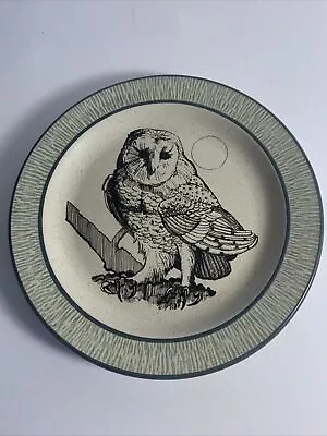 Buy Purbeck Pottery  Decorative Owl Plate Picture • 8.99£
