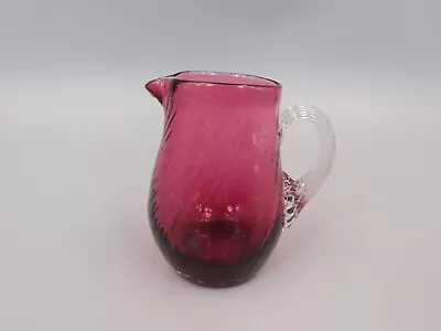 Buy Small Cranberry Glass Jug. • 9.99£