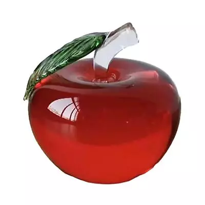 Buy Glass Fruit Decorations, Fruit Ornaments, Paperweights, Cute • 7.62£