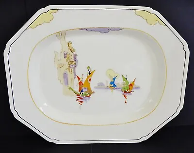 Buy Hand Painted Art Deco TAMS WARE “Venetia” Platter (1920-30) • 28£