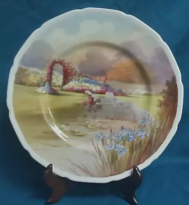 Buy Royal Doulton Hand Painted Cabinet Plate ' Penshurst ' Kent - Signed  Dated 1929 • 69.95£