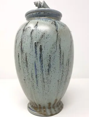 Buy Poole Pottery Lidded Vase,28cm Tall. • 40£
