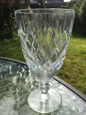 Buy Webb Corbett Crystal Rollestone Wine Glass 13 Cm High X 6.6 Cm Rim • 14£