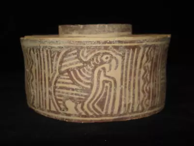 Buy Indus Valley!  With Animals!  Ancient Pottery Painted Jug Bowl 3000bc • 212.25£