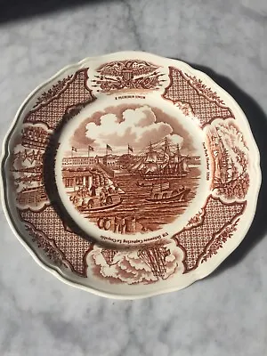 Buy Vintage Alfred Meakin Fair Winds Luncheon Plate Chinese Export To America • 9.48£