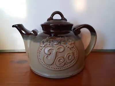 Buy Vintage Studio Pottery Countryside Style 1L Teapot VGC Cornish Pottery Style • 12.99£