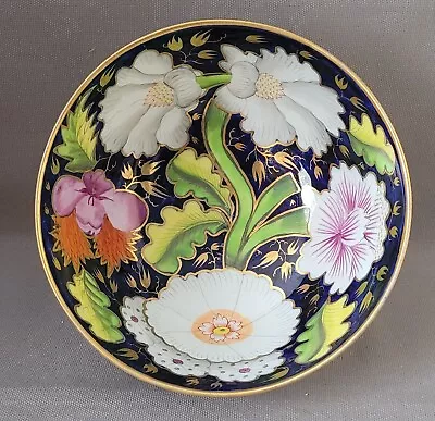 Buy New Hall Colourful Flowers Pattern 1221 Slop Bowl 1815-18 Pat Preller Collection • 30£