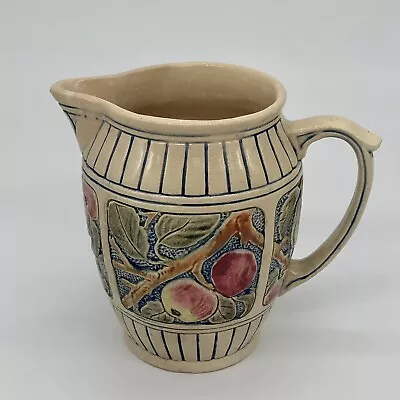 Buy Vintage Weller American Art Pottery Zona Apple Tree Pitcher 7  • 71.13£