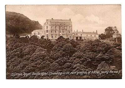 Buy Devon. Lynton. Royal Castle Hotel. • 1.99£
