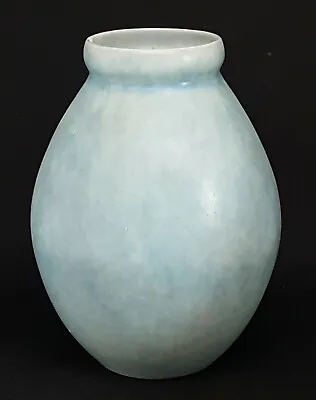 Buy Clews Chameleon Wear Blue Glaze Vintage Art Deco Antique Vase • 15£