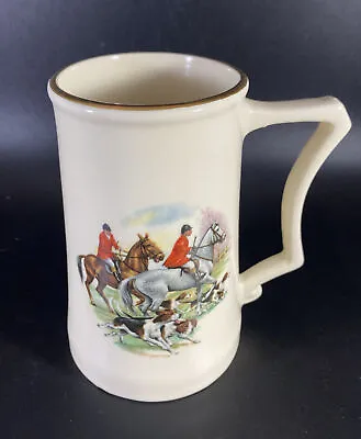 Buy West Highland Pottery Hunting Tankard Dunoon Argyll. • 4.20£