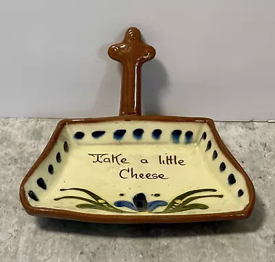 Buy Antique Butter Cheese Dish - Mottoware Watcombe Pottery Scandy Devon Handle Rare • 16£